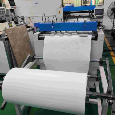 China Automatic Air Filter Pleating Machine Slitting Equipment Speed 0-120 Folds / Min for sale