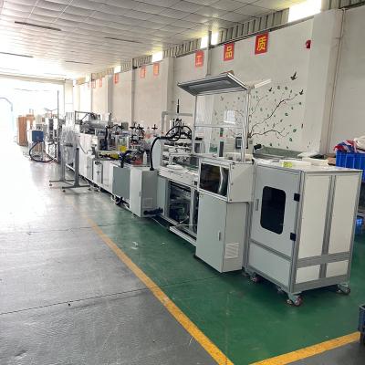 China Touch Screen Ac Filter Making Machine 86400 Pieces 1 Month Automatic Filter Screen Edging Machine for sale