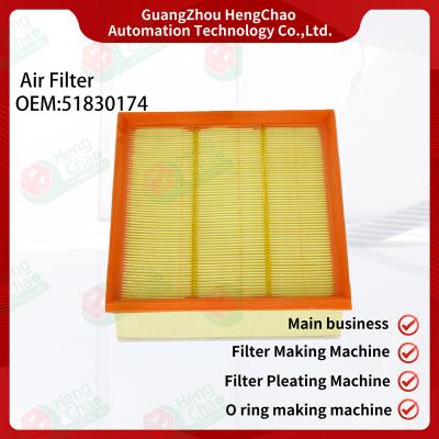 China Car Air Conditioner Filter Making Machine Production Air Filter OEM 51830174 for sale