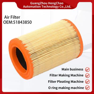 Chine Filtre automobile OEM 51843850 Fabrication de filtres automobiles Équipement de production à vendre