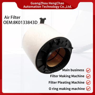 China Car Engine Auto Air Filters Air Cleaner Oem 8k0133843d Air Cleaner Production Equipment Produce for sale