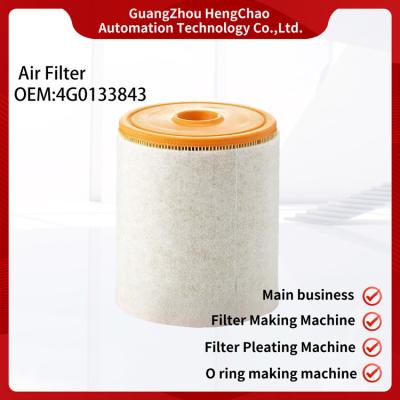 China Car Interior Air Filter Making Machine Car Interior Filter OEM 4G0133843 for sale