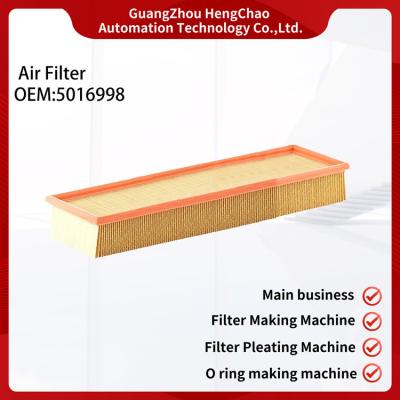 China Car Interior Screen OEM 5016998 Automotive Filter Manufacturing Machines for sale