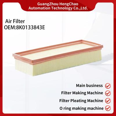 China Filter OEM 8K0133843E Cabin Filter Making Machine For Ac Filter Manufacturing for sale