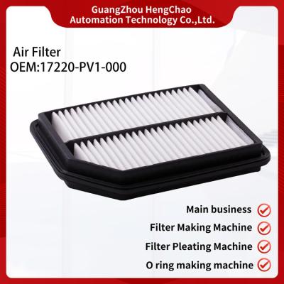 China Rectangular Auto Air Filters OEM 17220-PV1-000 Optimal Filtration For Filter Efficiency 95-99% for sale