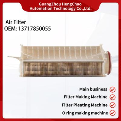 China Filtros de ar automáticos OEM 13717850055 Design redondo Várias classificações de filtro para melhorar a filtração à venda