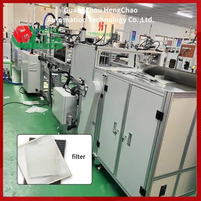 China 86400 Pieces / 1 Month Car Filter Making Machine Car Filter With 10-50mm Scraping Height for sale