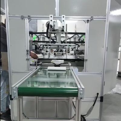 China Máquina avanzada de fabricación de filtros para automóviles Automático de aire acondicionado Elemento de filtro Máquina automática de bordado en venta