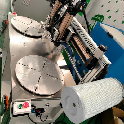 중국 스크래핑 너비 10~40mm 필터 스크린 끝 캡 밀폐제 제조 기계 설계 판매용