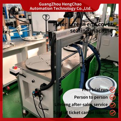 China Filter Production Rotary Glue Scraper Production Machinery for End Cap Sealant for sale