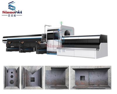 China Pneumatic Laser Tube / Pipe Cutting Machine for sale