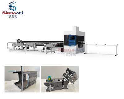 China High Precision Laser Tube Cutting Machine Pipe Cutting Machine 2000W SNW-130-2000-6000 for sale