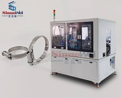 China Hydraulic Clamp Hose Machine  Hose Clamp Assembly Machine  0.5Mpa - 0.7Mpa for sale