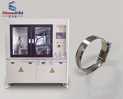 China Non Perforated Type German Hose Clip Assembly Machine Manufacturing for sale