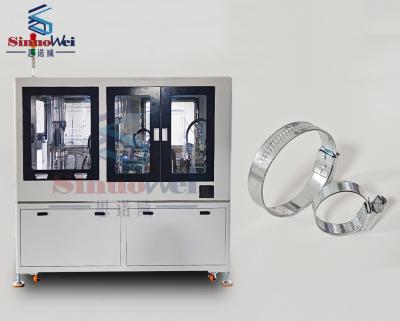 China British Type Clamp Assembly Machine / Hose Clips Automatic Assembly Machine for sale
