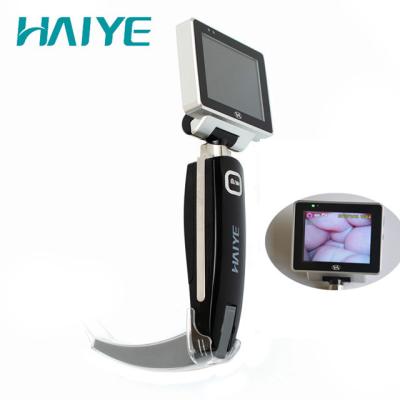 China 3.5 Inch LED Screen ENT Examination Disposable Video Laryngoscope With Blades for sale