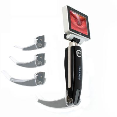 China Endoscopio video de acero inoxidable Largngoscope de la anestesia 304 portátiles de la recarga Cmos Carema en venta