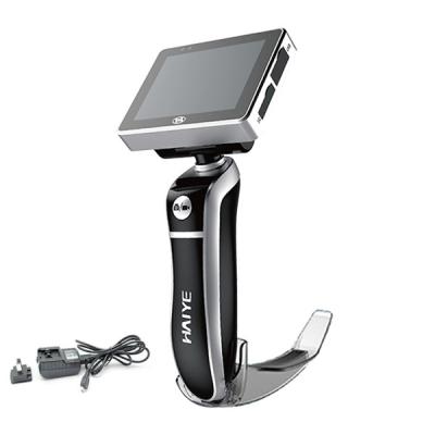 China CE Certificated 3-inch Screen Anesthesia All-in-one Video Laryngoscope with Disposable Blades en venta