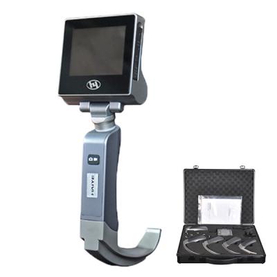 China Reusable Blade Video Laryngoscope HD Camera System Surgical Endoscope 3.0 Inch Touch Screen for sale