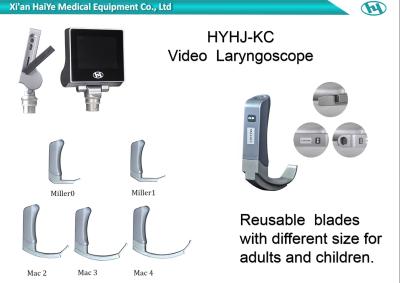 China Reusable Video Laryngoscope 316 Medical Stainless Steel Blade Anaesthesia Emergency ICU for sale
