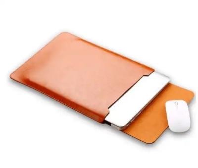 Китай Логотип 15 кожаной сумки рукава ноутбука PU офиса выбивая/16 дюймов для Macbook Pro Macbook a продается