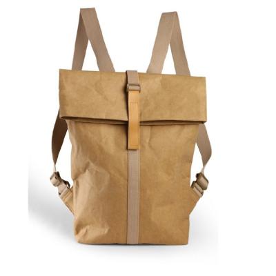 Китай Unisex рюкзак рюкзака 0.55mm Washable бумажный Biodegradable для располагаясь лагерем пешего туризма продается