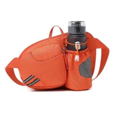 China Multifunctional Outdoor Washable Sport Waist Belt Bag Waterproof With Water Bottle Holder for sale