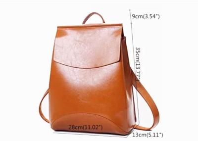China PU Leather Custom Made Backpacks Casual Personalized Backpacks For Girl for sale