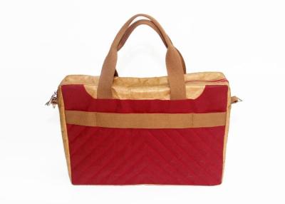 China Waterproof laptop bag washable kraft paper laptop messenger bag with canvas lining for sale