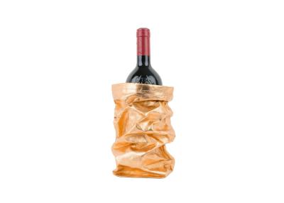 China Washable Kraft Paper Wine Bottle Bags Eco Friendly With Custom Print Logo for sale