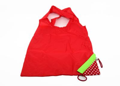 China Custom Eco Friendly Polyester Reusable Nylon Folding Shopping Bags With Pouch for sale