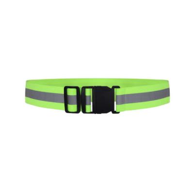 China Adjustable Night Waist Protection Belt Elastic Reflective Safety Belt Physical Training for sale