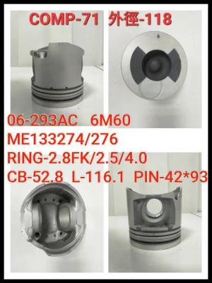 China ISUZU 6HH1 8-94392-662-1 Steel Piston S16R 37517-07401 37517-10400 Engines Auto Parts for sale