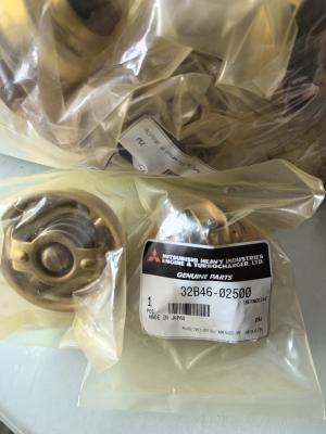 China Mitsubishi S6S thermostat Japanese factory 32B46-02500 76.5 degrees Celsius for sale
