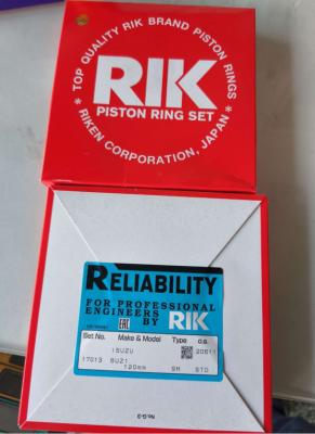 China Isuzu 6UZ1 Piston Ring, Japão 8-98056-464-0 RIK 17013 NPR YDI10225ZZ à venda