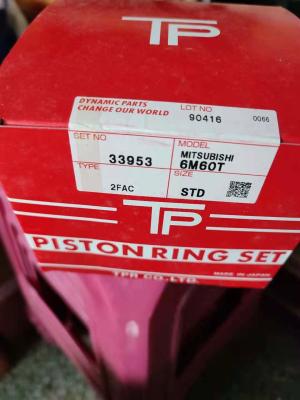 China Mitsubishi Fuso 6m60 TP Piston Rings japan TP 33953 ME993947 ME993948 ME993950 for sale