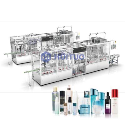 China Automatic Flow Meter Filling Machine For PET Bottle Home Care Liquid Products for sale