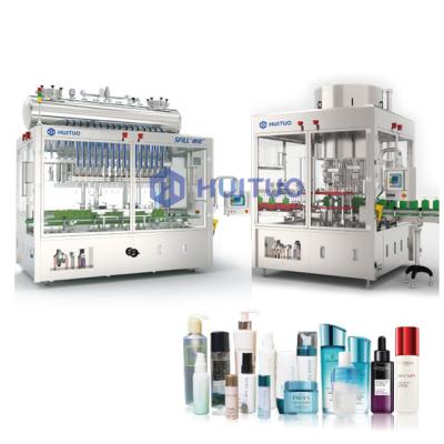 China Cosmetic Filling Capping Production Line For Filling Of Water Cream for sale