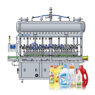 China Fully Automatic Detergent Bottle Filling Machine For Laundry  Liquid for sale