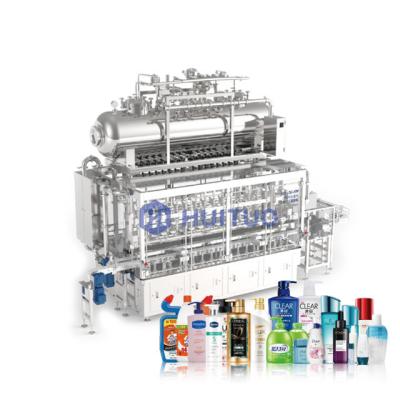 China Automatic linear bottle liquid flow meter filling machine filler with higher accuracy for sale