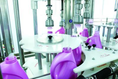 China 4KW precisan la máquina que capsula de la botella plástica del control del esfuerzo de torsión en venta