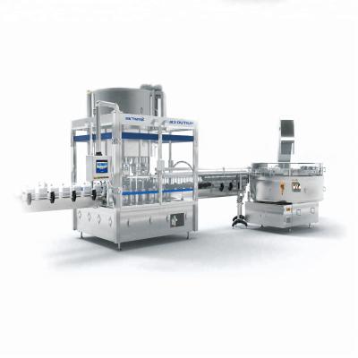 China 84 Disinfectant Bottle Filling And Capping Machine for sale