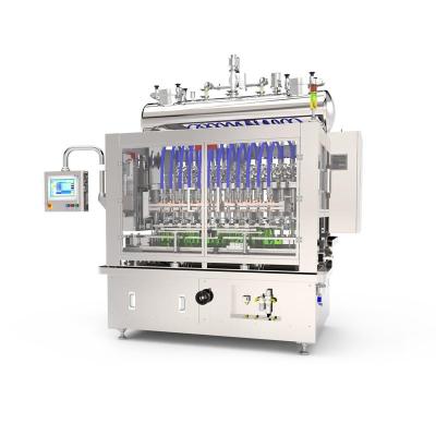 China 2200W Servo Driven Liquid Detergent Filling Machine for sale