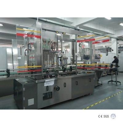 China GMP Standard Liquid Soap Bottle Filling Capping Machine for sale