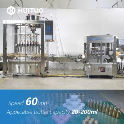 Chine Machine de capsulage de remplissage de bouteilles fonctionnel multi pour la ligne d'emballage cosmétique à vendre