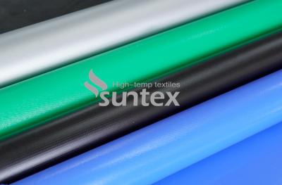 China High Temperature Fabrics Silicone Coated Glass Fibre Fabric for high temperature applications for sale