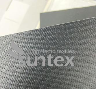 中国 High chemical stability Black Expansion Joint Chemical Resistant Fabric Neoprene Coated Fiberglass 販売のため
