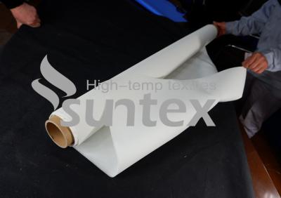 China High Temperature Thermal Insulation Silicone Coated Fiberglass Cloth Fireproof for sale