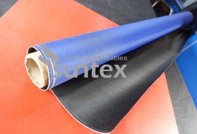 China Fiberglass Fabric with Polyurethane Coating  Twill Woven PU Coated Fiberglass Cloth Fabric for sale