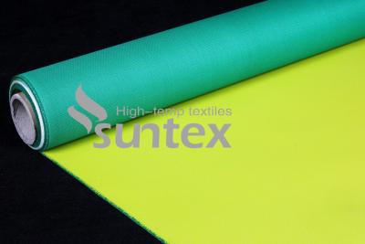 China Polyurethane PU Coated Fiberglass Fabric for Expansion Joints Water/Heat Resistant Glass Fiber Cloth Manufacturer en venta